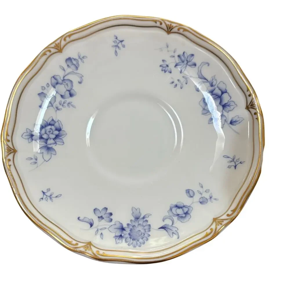 Wedgwood Ashbury footed cup & saucer set porcelain teacup England Porcelain